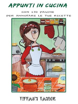 cover image of Appunti in cucina con 190 pagine per annotare le tue ricette